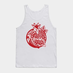 Rocky Flintstone signed Pomegranate..... if you know... you know.... Tank Top